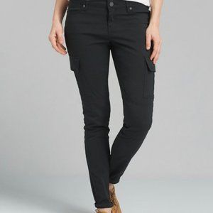 Prana  - Black Meme Skinny Cargo Pants